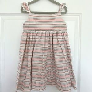 SINGRID OLSEN Striped Spaghetti Strap Dress Available in Sizes 4T and 5T
